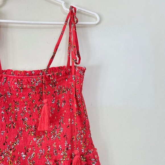 Anthropologie NEW Lost + Wander Adventures Floral Tie Shoulder Maxi Dress, Sz XS - Picture 10 of 16